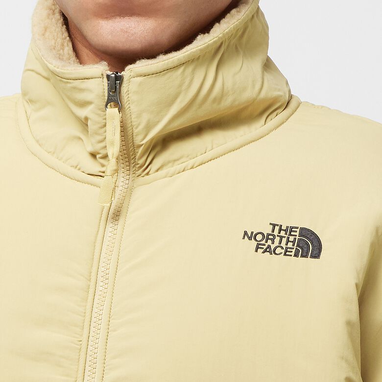 The North Face Platte High Pile Fleece 1/4 Zip khaki stone