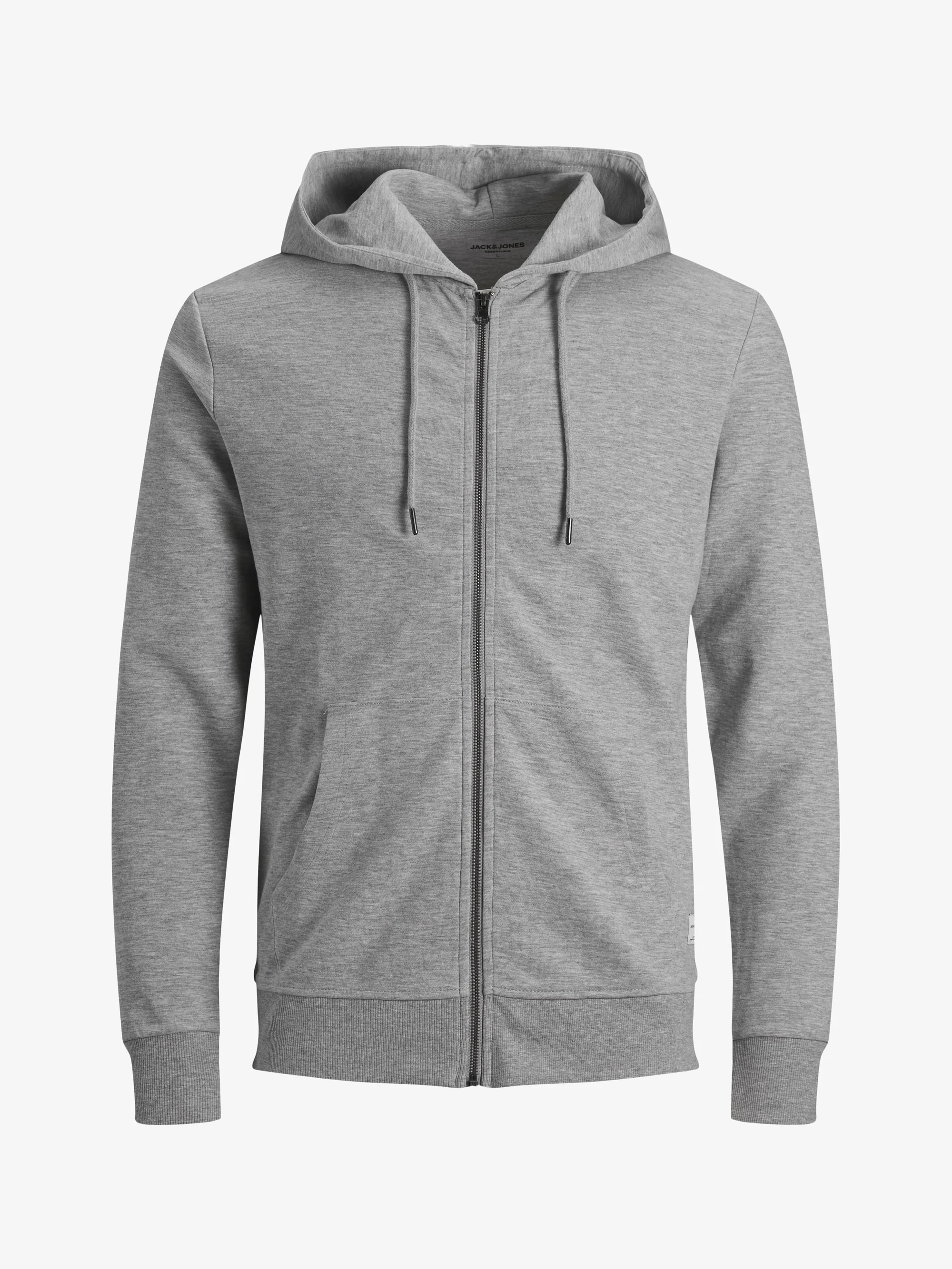 Jack & Jones JJEBASIC HOOD - Sudadera con cremallera