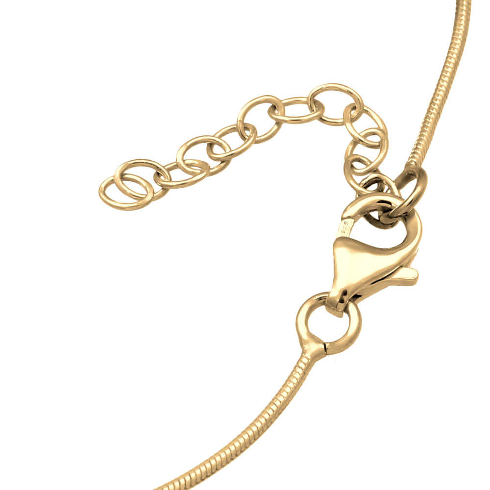 Elli Elli Bracelet de Cheville Minimale Trend Bracelet de Cheville Femme - Argent (925 Bijoux