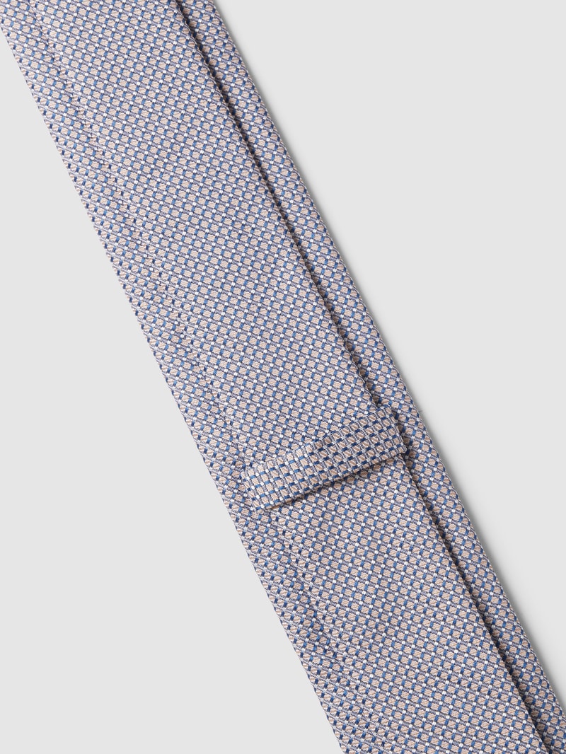 Krawatte mit Allover-Muster in beige