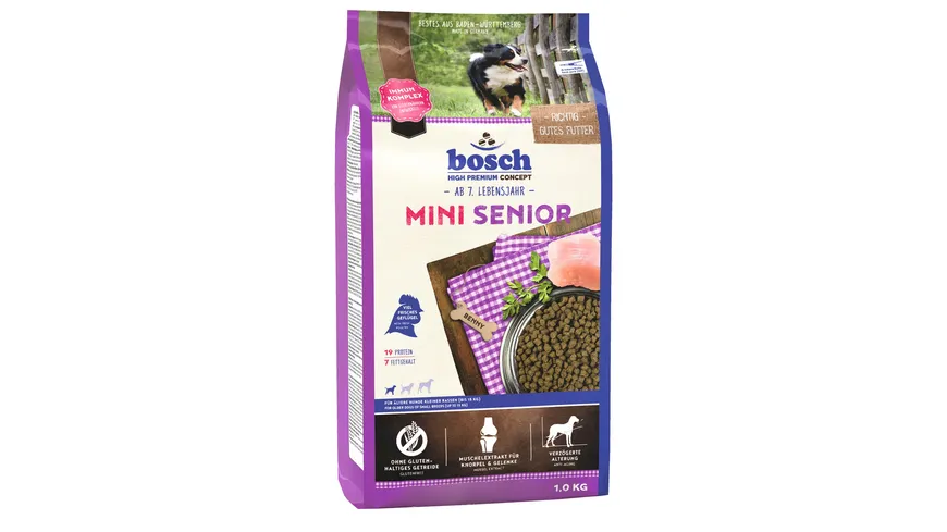 bosch Dog Hundetrockenfutter Mini Senior 1 kg 1 kg