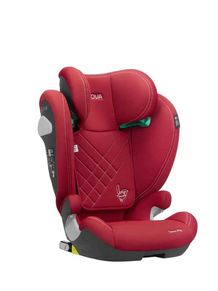 AVOVA Avova Sora-Fix Kindersitz 100 cm  - 150 cm / 4-12 Jahre - Farbe: Maple Red günstig kaufen onesize