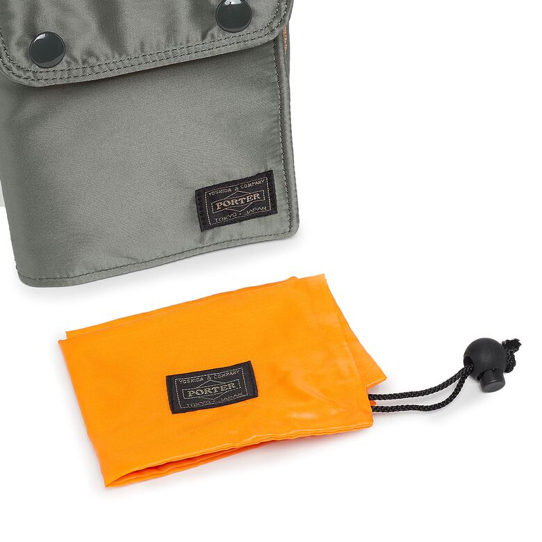 Porter-Yoshida Kaban Travel Case sage silver gray