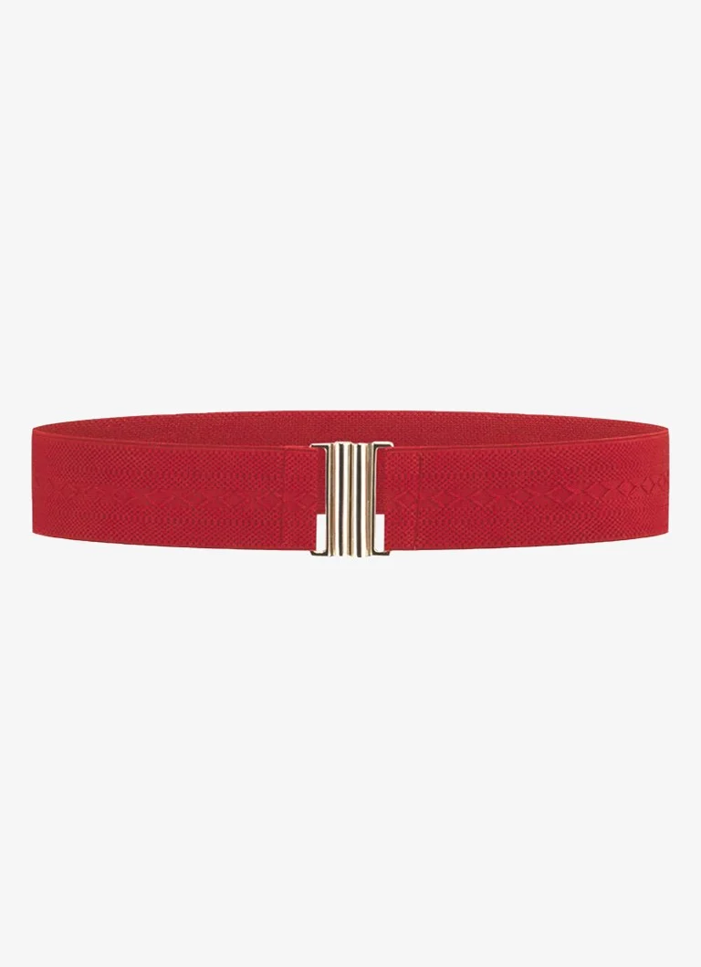 Ceinture Studio Anneloes avec motif tricoté