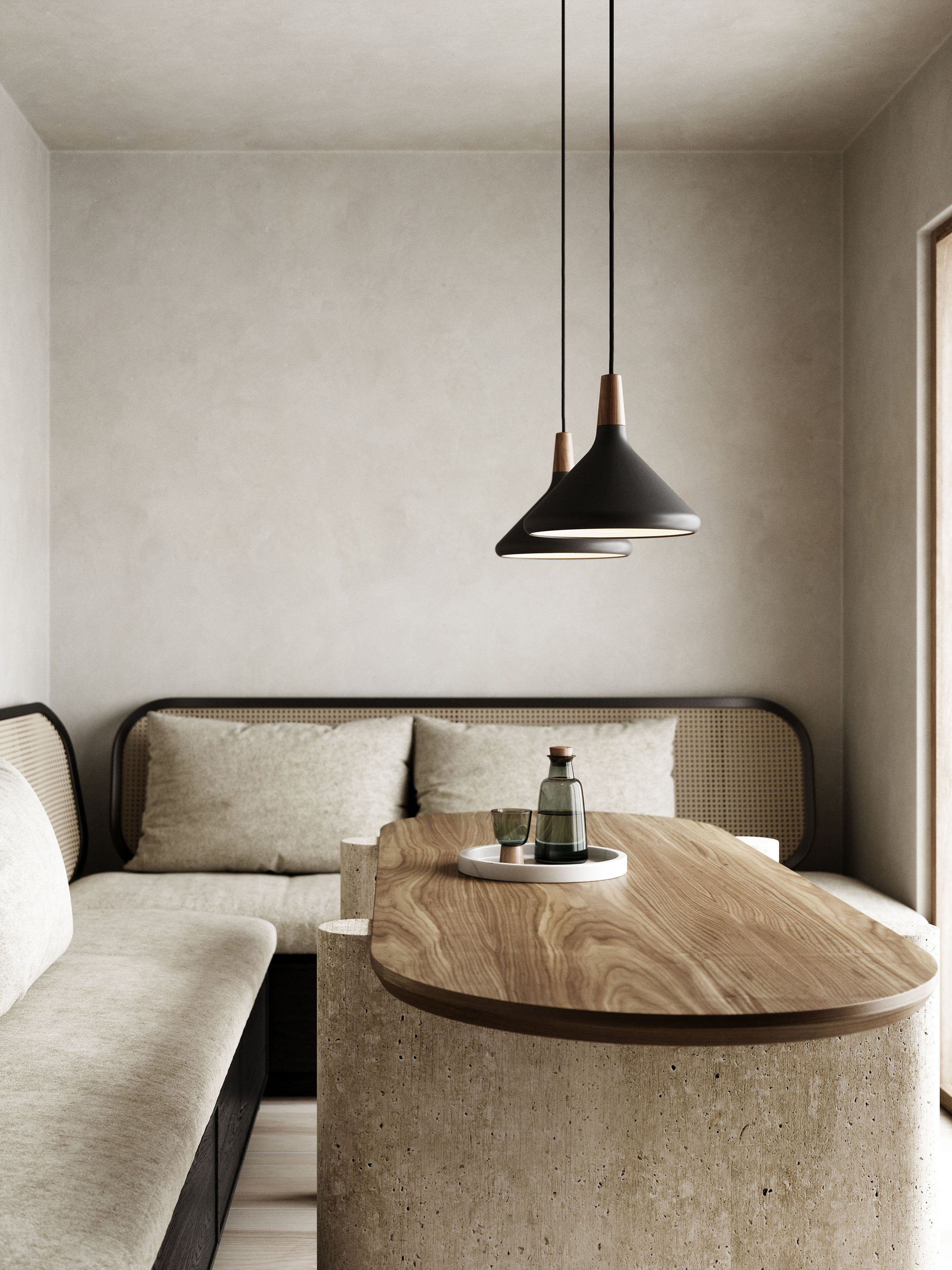 design for the people Pendelleuchte NORI, ohne Leuchtmittel, Designer Leuchte