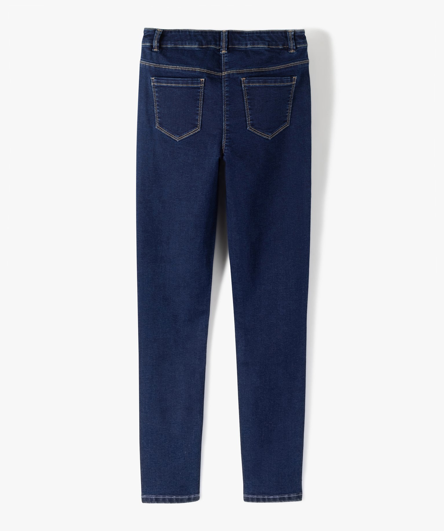 Jean fille coupe Slim ultra stretch brut | GEMO