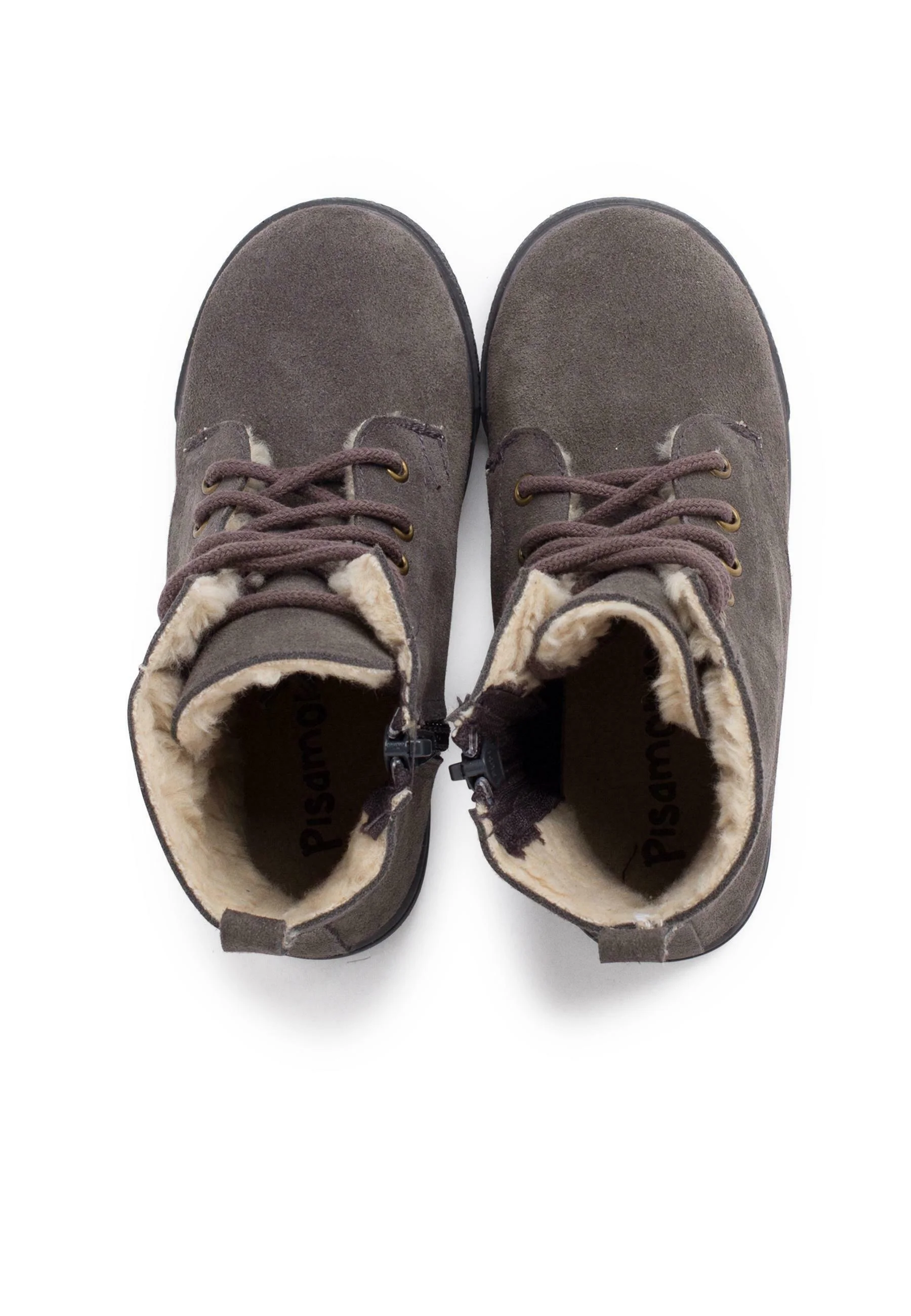 Pisamonas PEAU DEAVECLATÉRAUX À GLISSIÈRE - Botines con cordones