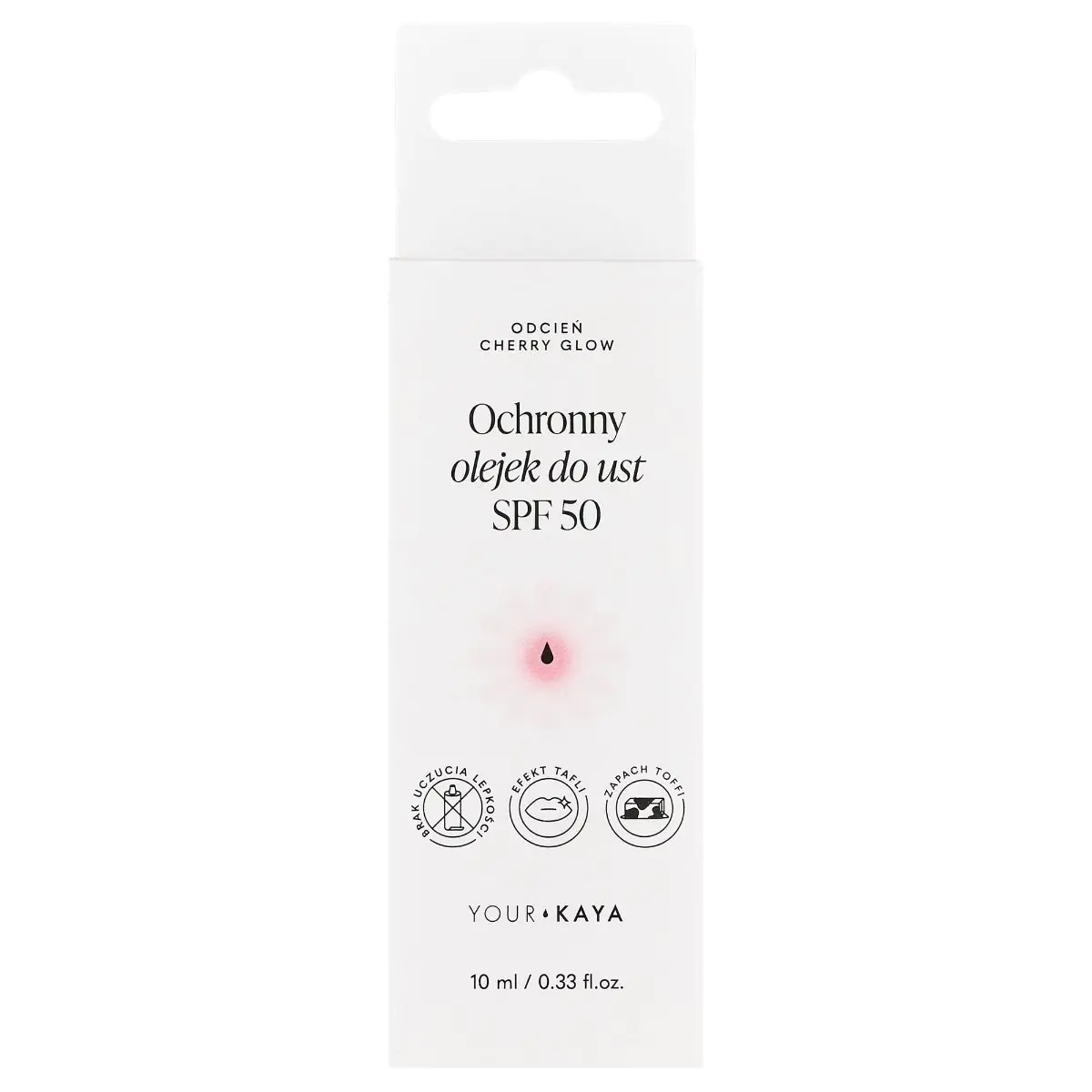 Vaše Kaya zaštitno ulje za usne SPF 50 s mirisom trešnje