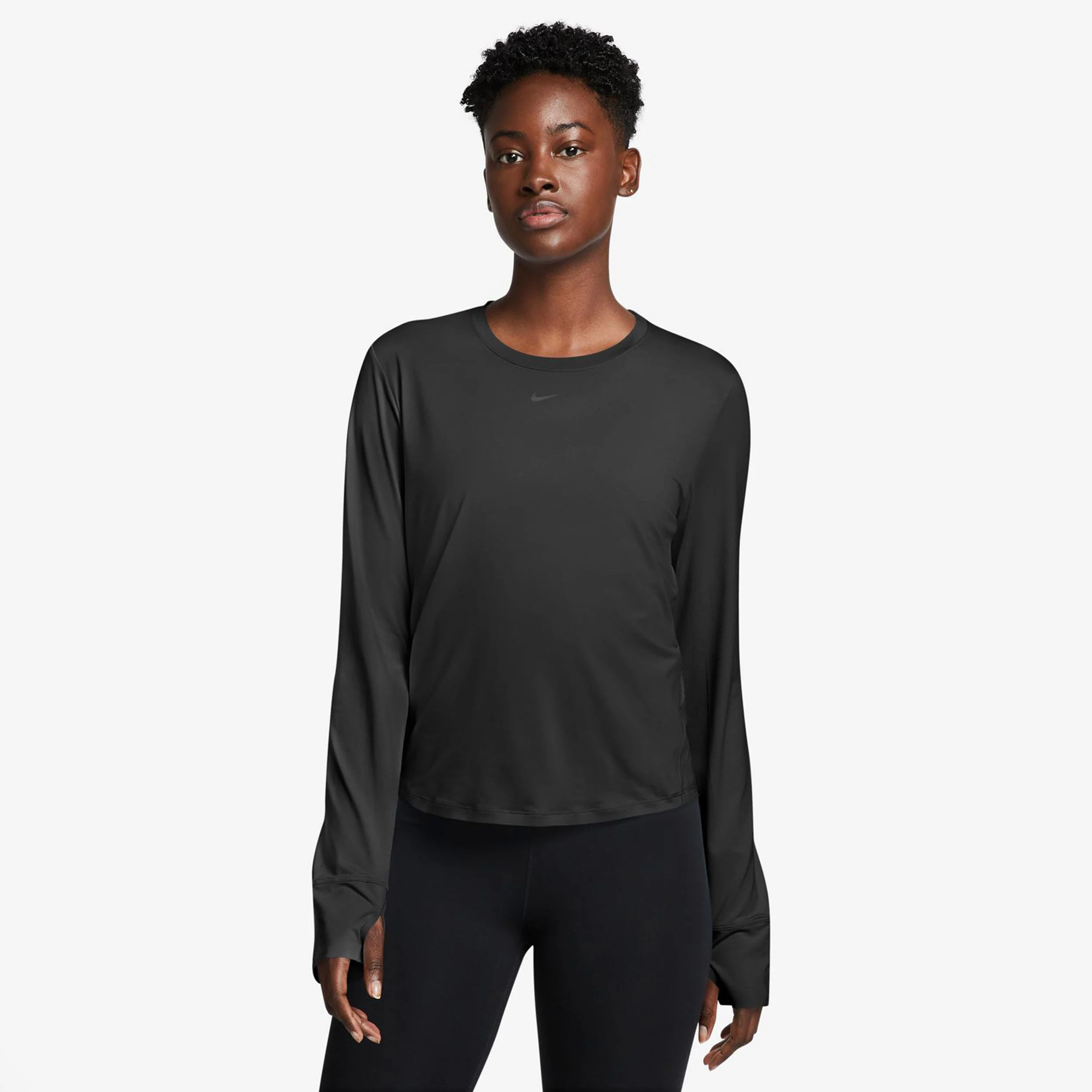 One Classic Dri-Fit Longsleeve Damen - Schwarz