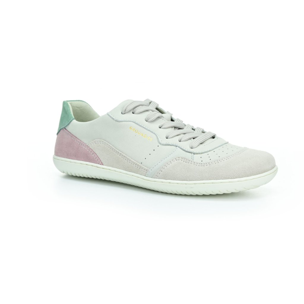 Groundies Nova GO1 Beige/Pink Barfußschuhe