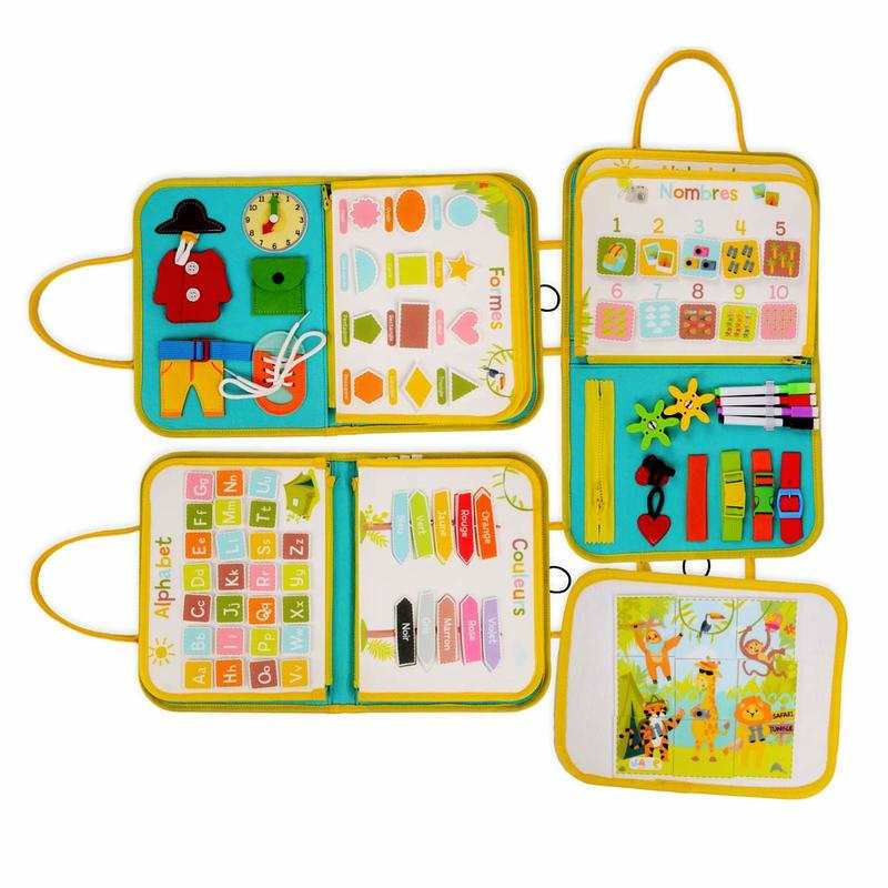 Valisette apprentissage Montessori 7 activités JADE