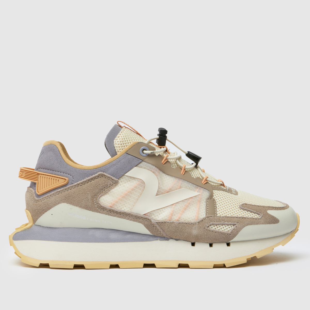Victoria Wing Tech-sneakers i beige, flerfärgad
