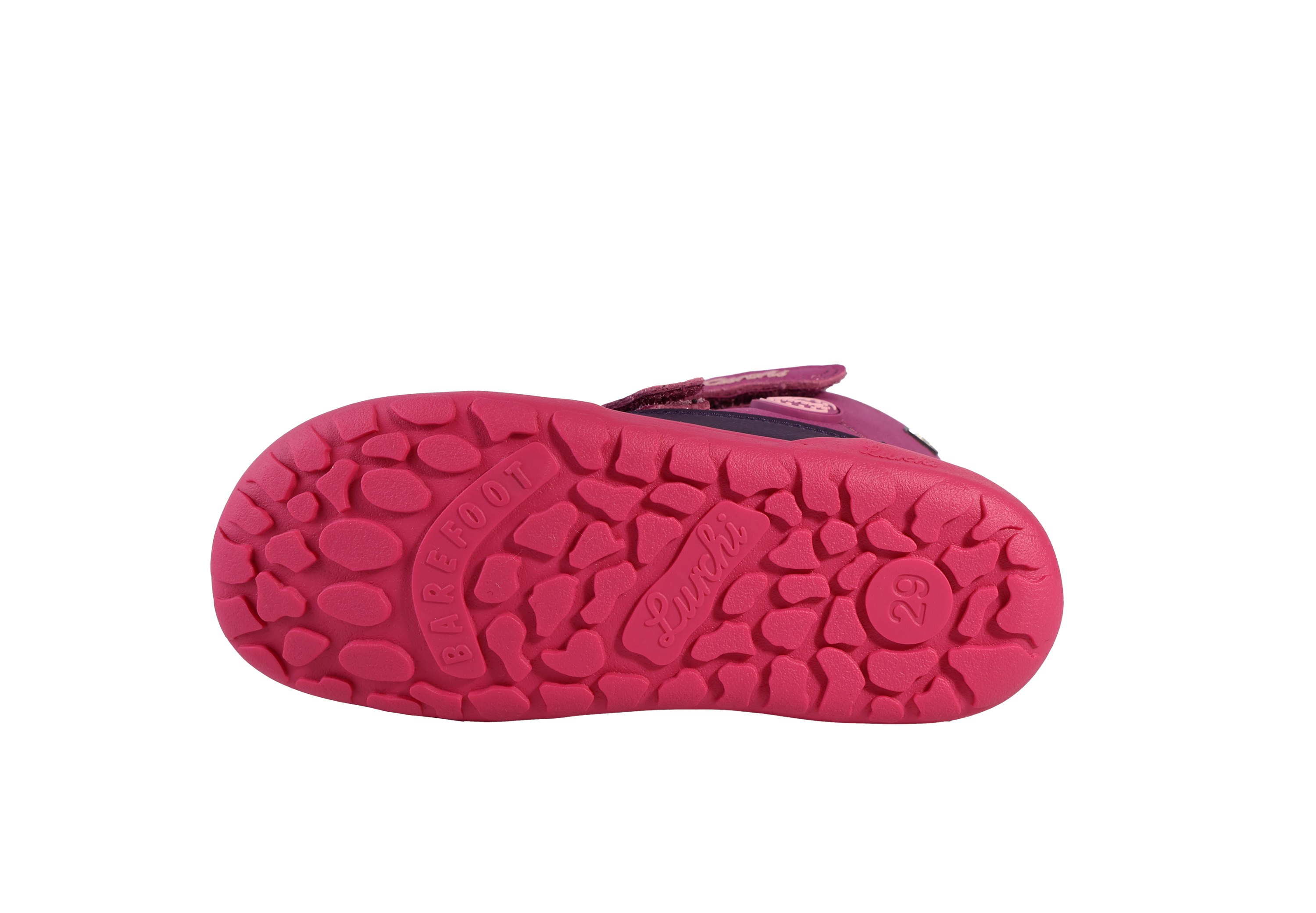 Lurchi Stiefelette Jimmy-TEX Barefoot - purple-pink
