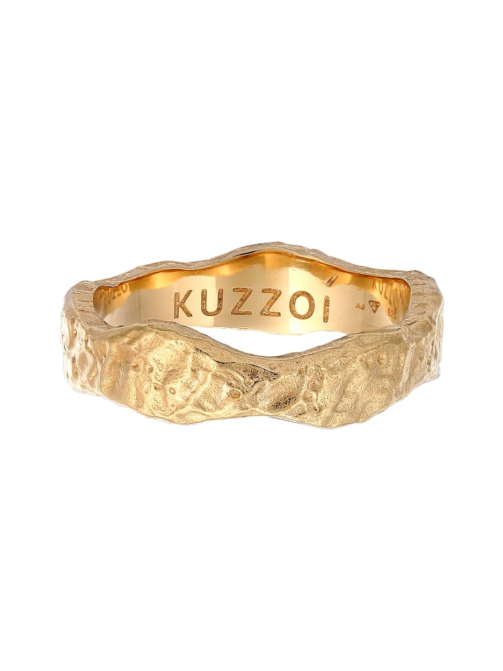 KUZZOI Ring 925 Sterling Silber in Gold günstig kaufen