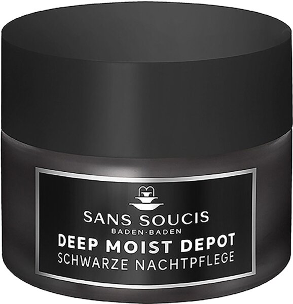Sans Soucis Moisture Deep Moist Depot Schwarze Nachtpflege Nachtcreme