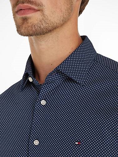 TOMMY HILFIGER Herren Hemd DOBBY