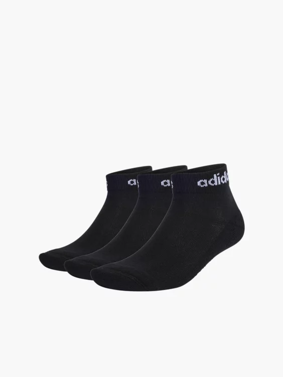adidas Essentials Linear 3er Pack Ankle Socken