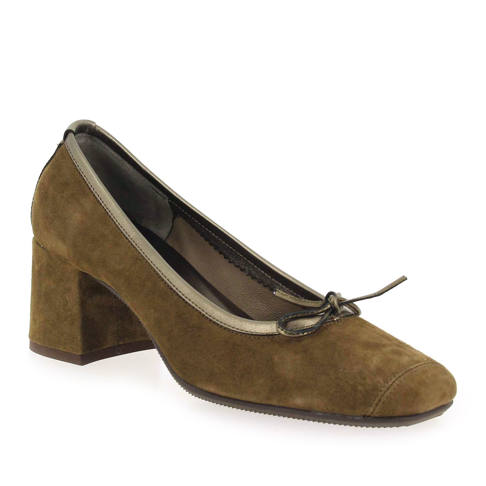 Reqins  MADAME CUIR - Marron Bronze