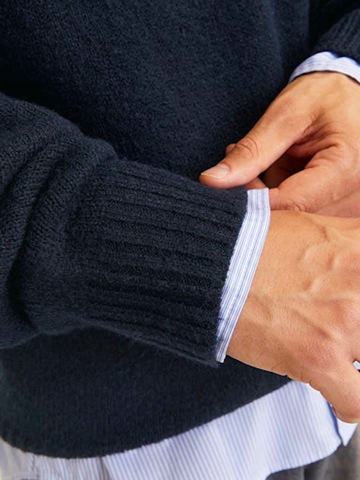 Jack & Jones Pullover in Dunkelblau günstig kaufen