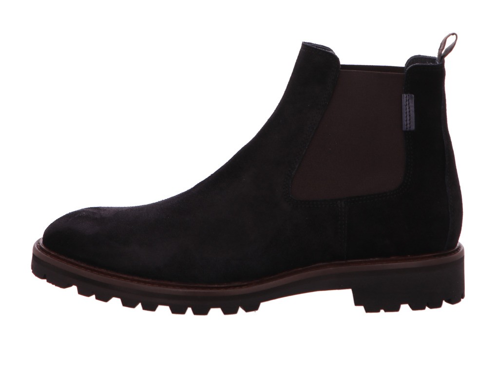 FLORIS VAN BOMMEL Stiefeletten schwarz Floris Casual Black Suede