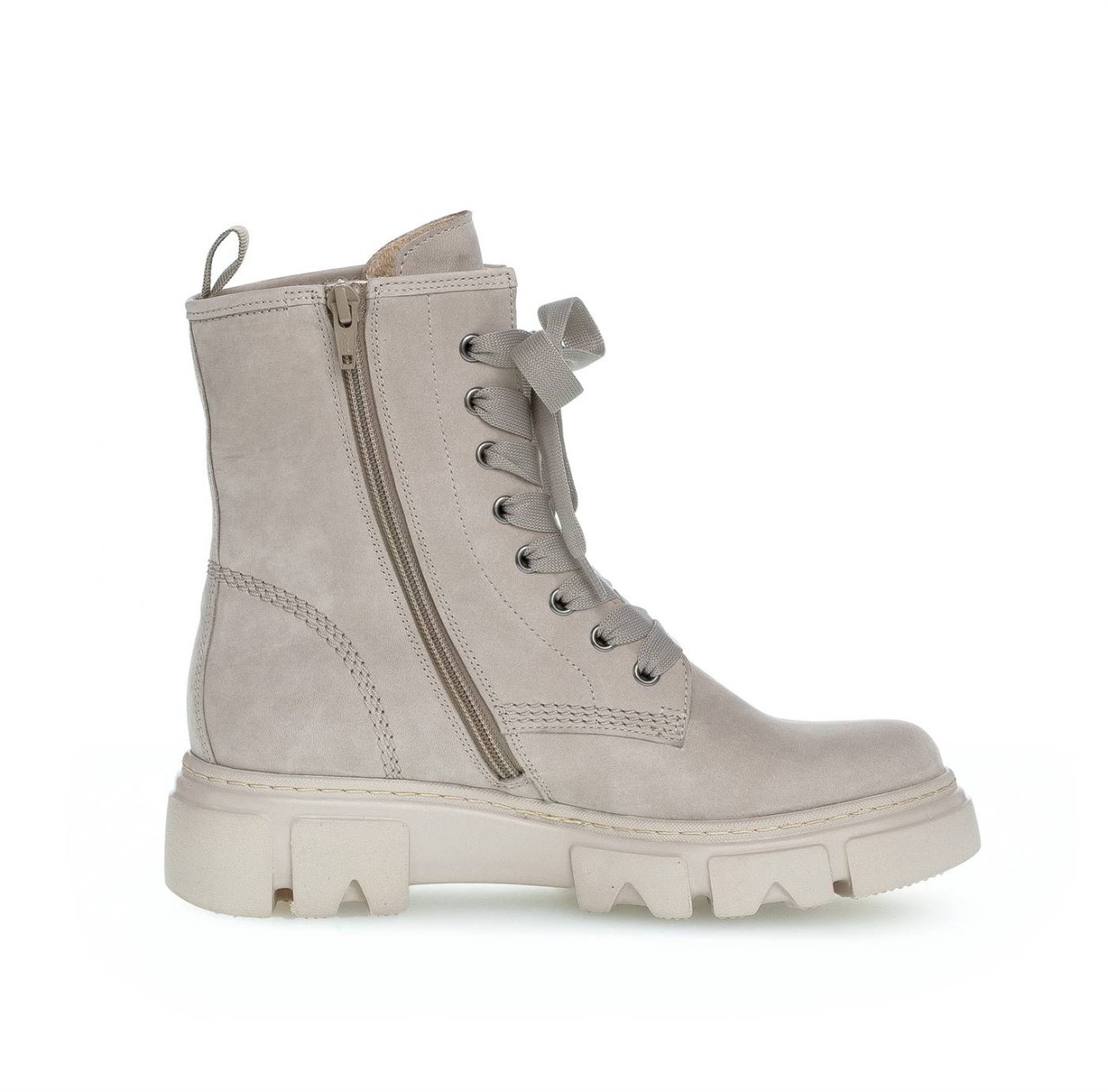 GABOR Freizeit Schnürer beige Gabor Fashion Biker- und Combat Boots 31