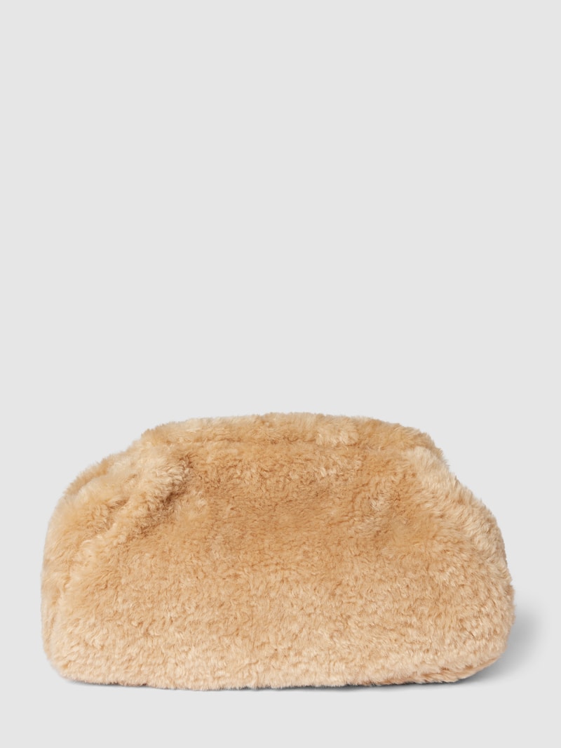 Handtasche aus Teddyfell Modell 'Bag furi' in beige