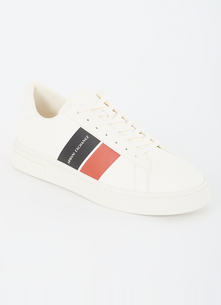 Trampki z logo Armani Exchange