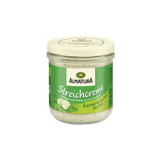 Alnatura Bio Streichcreme Gartenkräuter Gurke 180G
