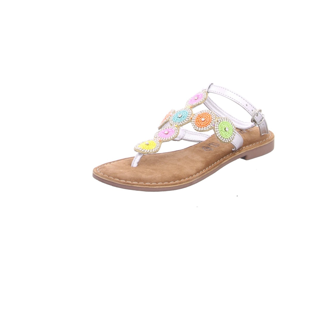 LAZAMANI Klassische Sandalen silber