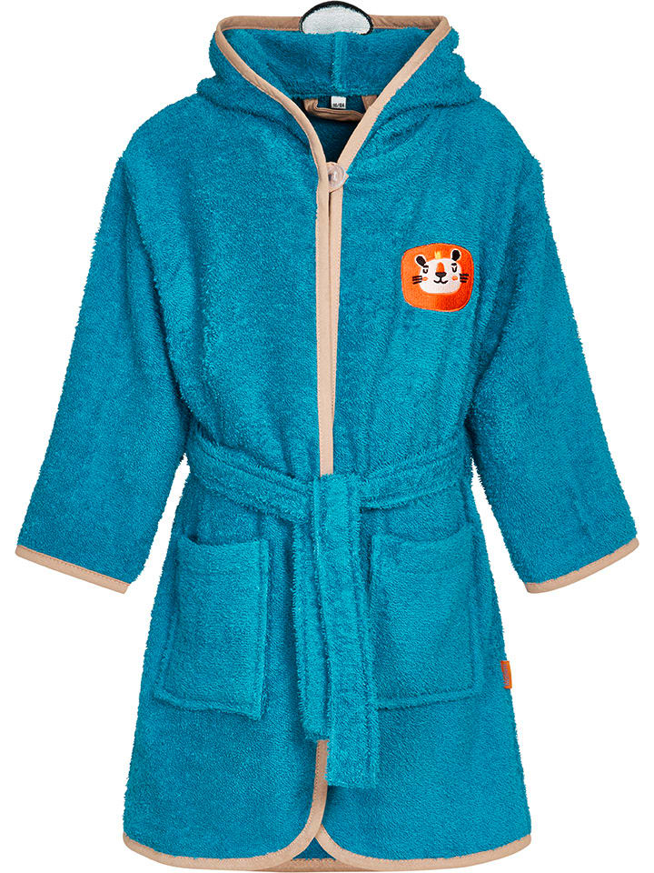 Playshoes Bademantel in Blau günstig kaufen