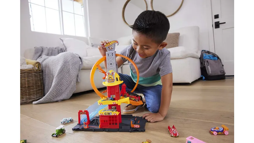 Hot Wheels City Super-Looping Feuerwache