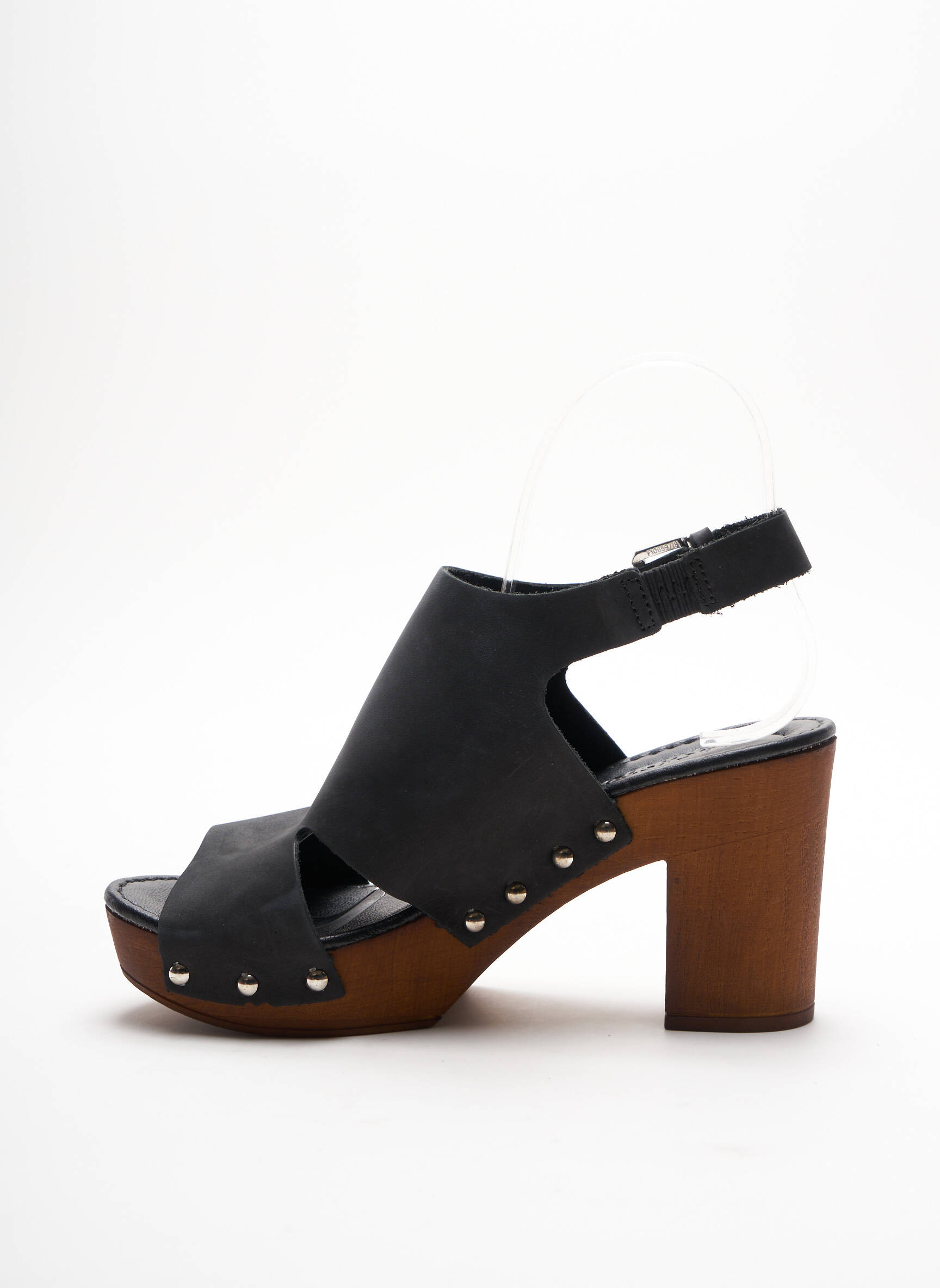 Blackstone Sandales Nu Pieds Femme couleur noir