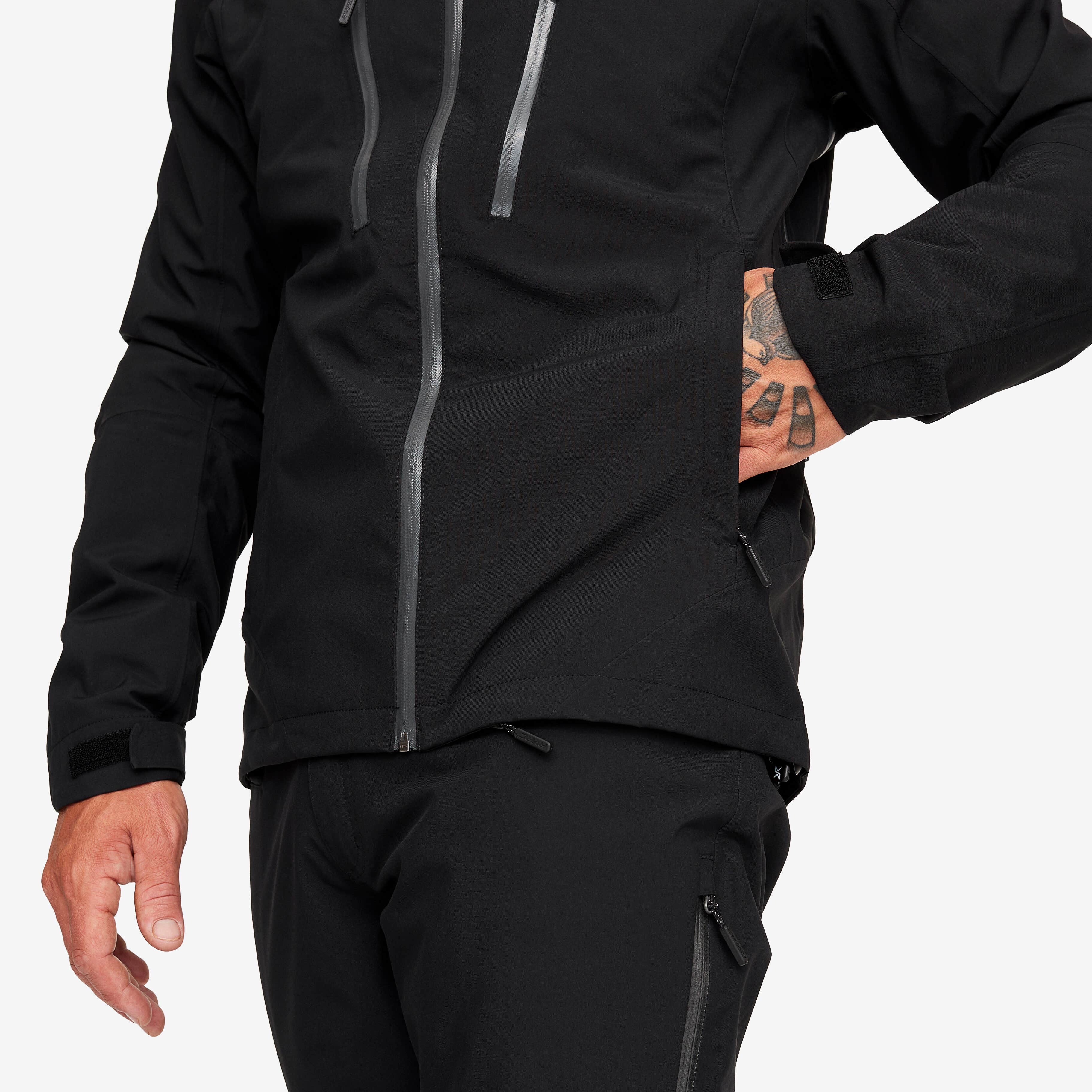 Silence Proshell 3L Jacket Homme Black/Anthracite
