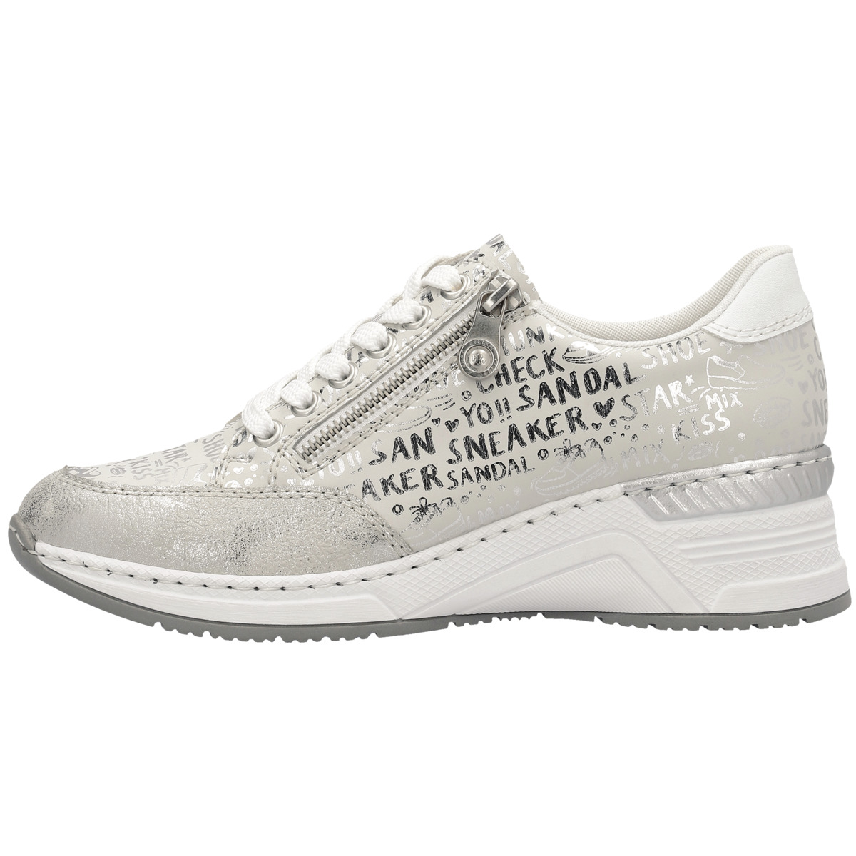 Rieker N4316 Sneaker Low beige