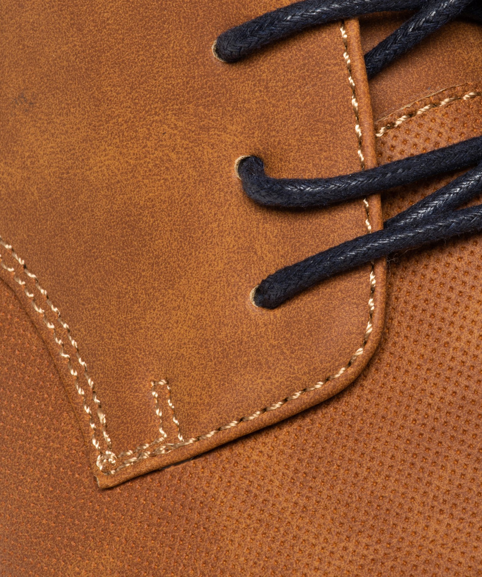Derbies homme unis à semelle contrastée marron | GEMO