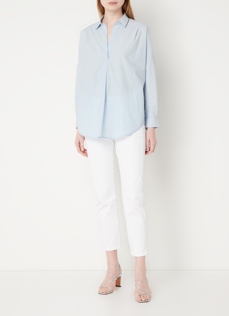 French Connection Appelona tunic with embroidery