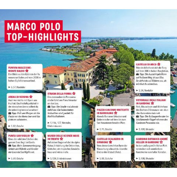 MARCO POLO REISEFÜHRER GARDASEE