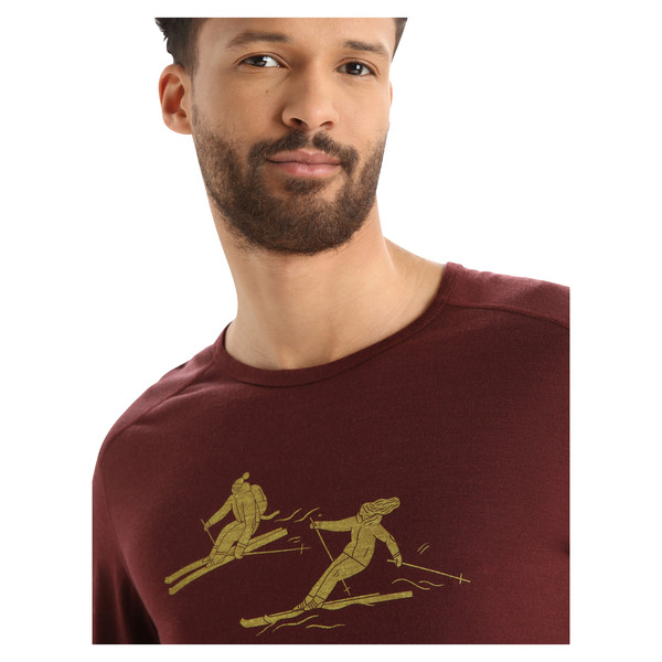 200 OASIS LS CREWE LAST RUN Herren - Funktionsshirt