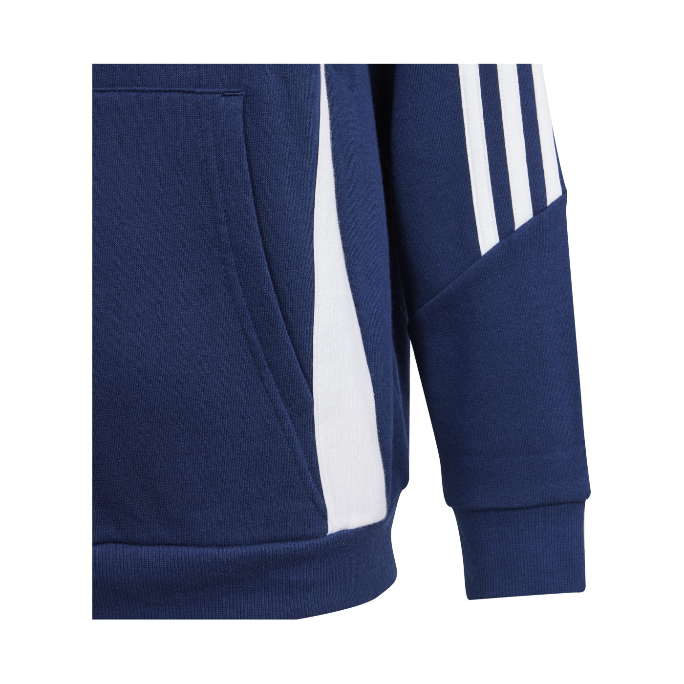 adidas Tiro 24 Hoody Kids Blau Weiss