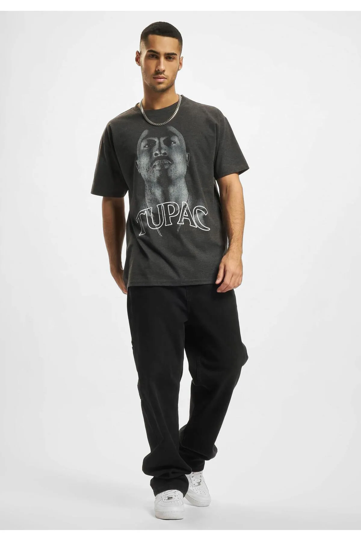 Upscale by Mister Tee  Unisex Tupac Up Oversize T-Shirt