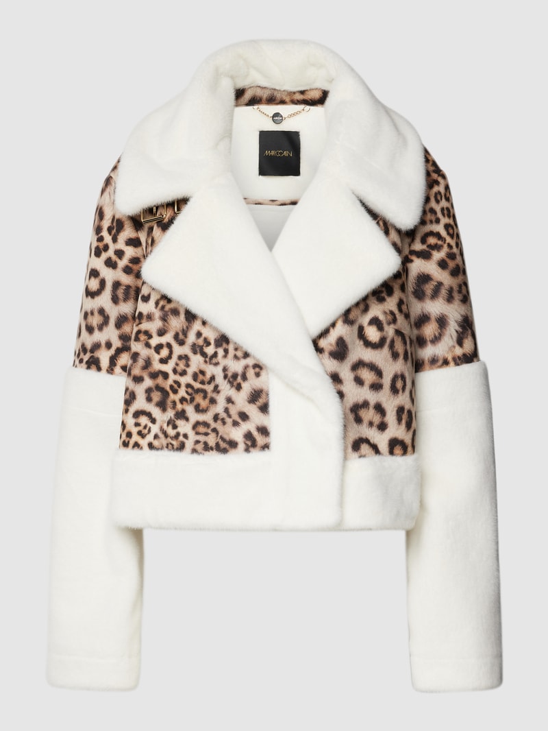 Jacke mit Kunstfell-Besatz - 50 Jahre Jubiläumskapsel in camel