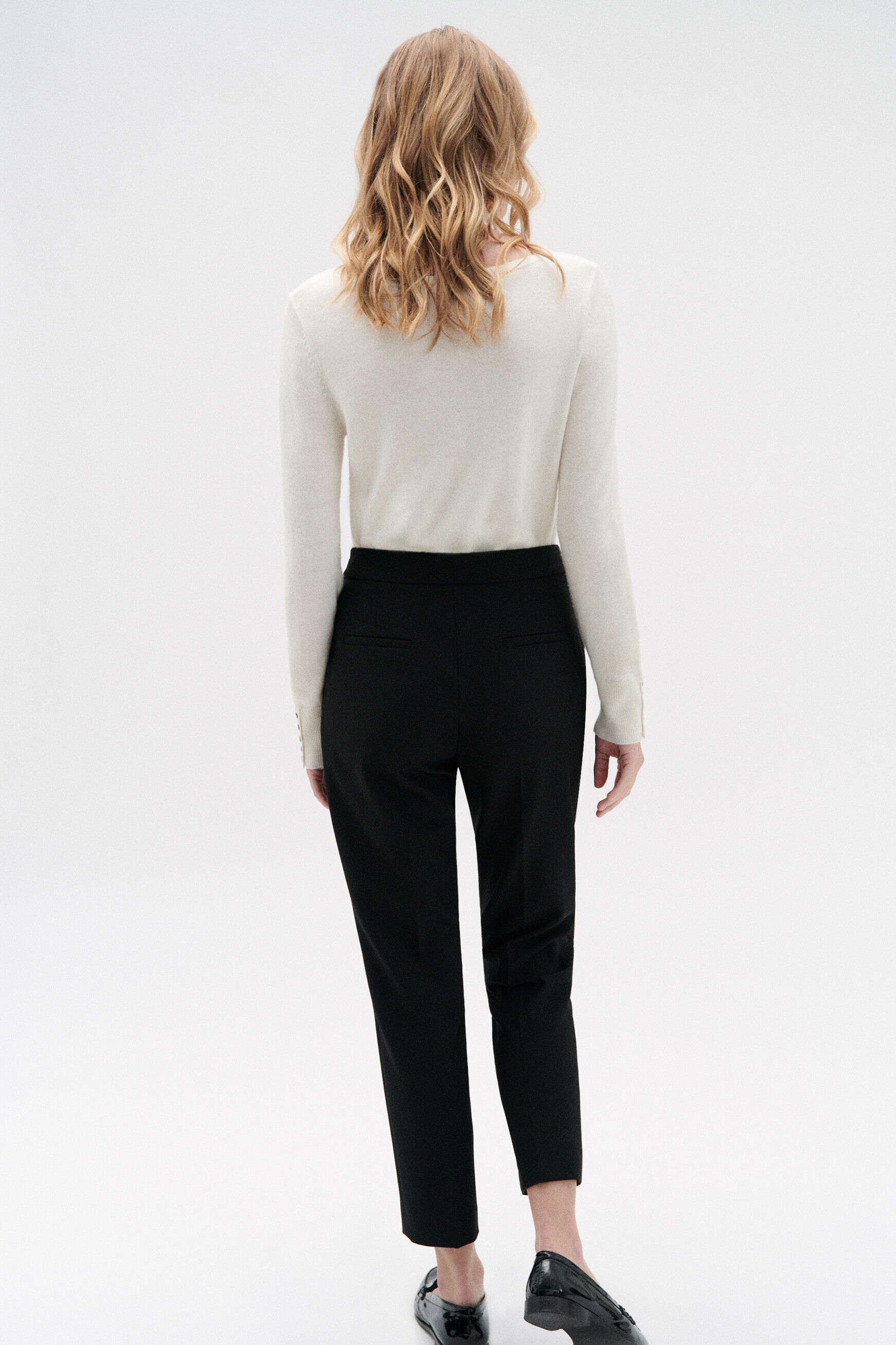 Pantalon octavian noir femme
