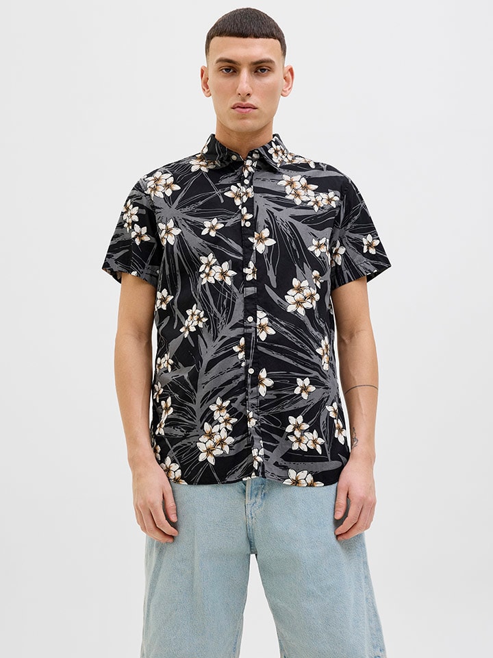 Jack & Jones Hemd - Regular fit - in Schwarz günstig kaufen