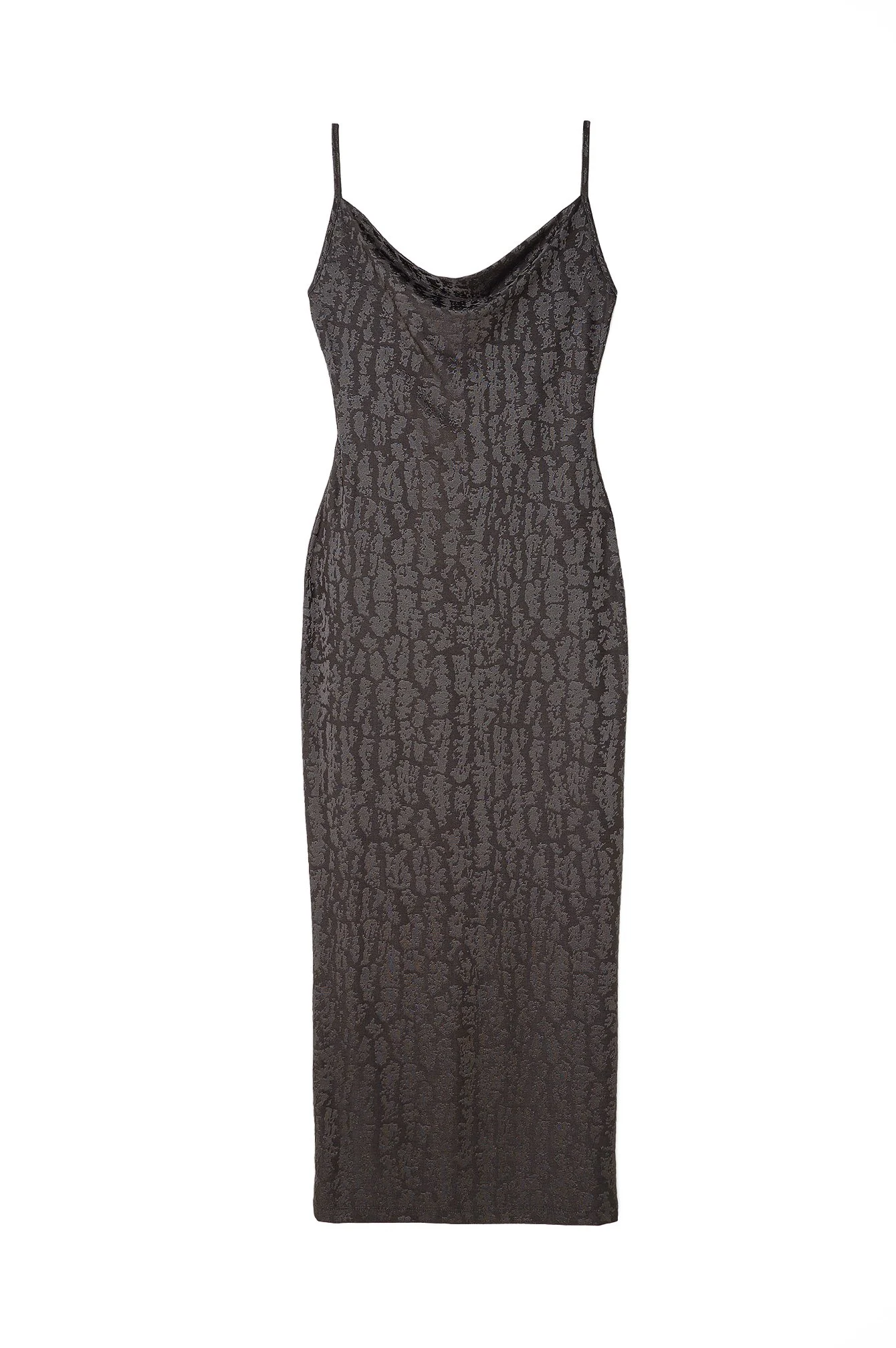 Midikleid mit Rückenschnürung