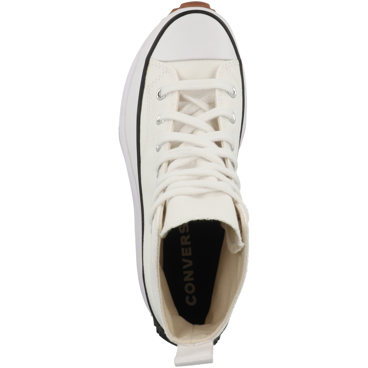 Converse Run Star Hike Platform Sneaker mid weiss