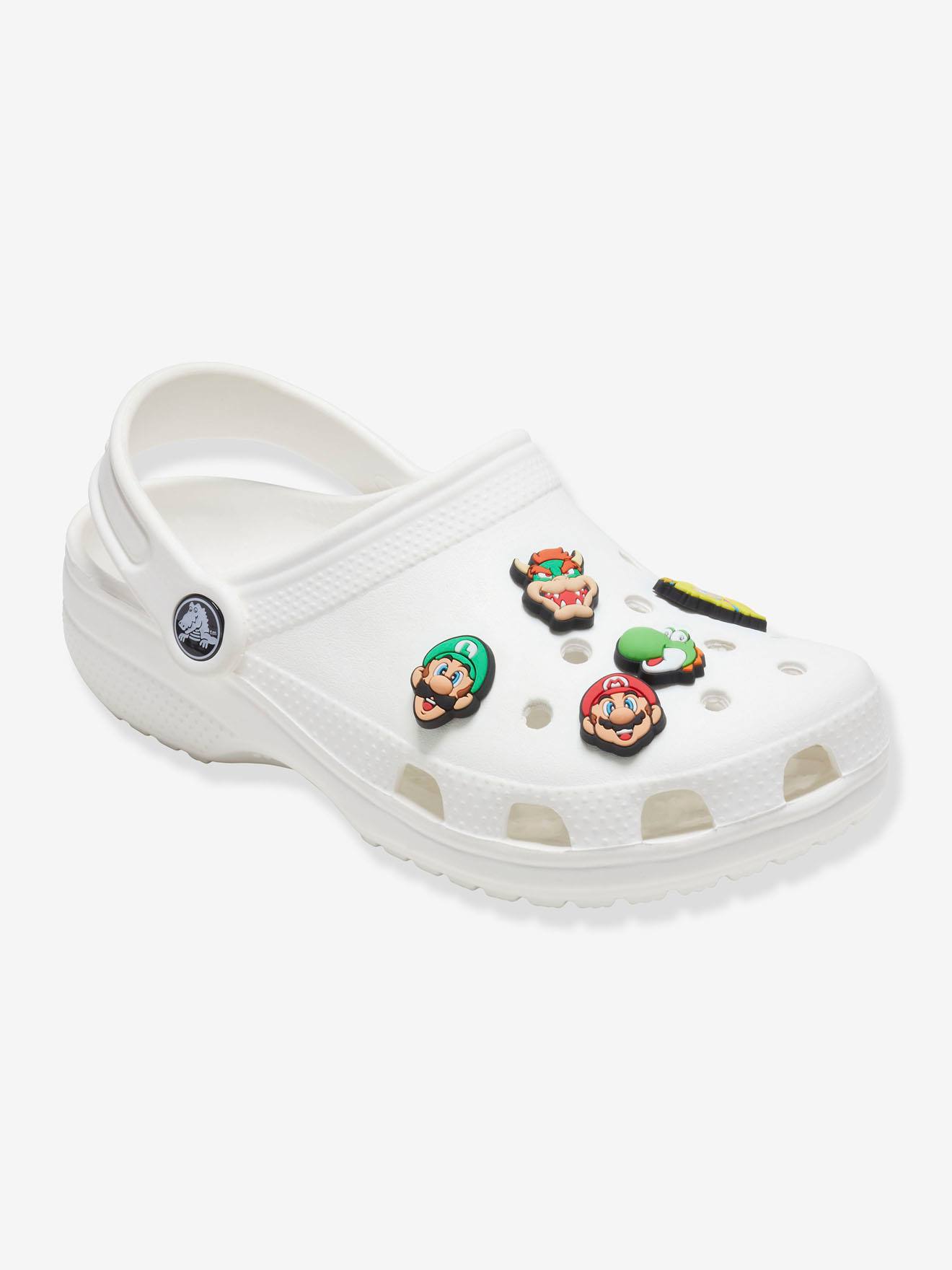 Crocs 5er-Pack Kinder Schuhanstecker SUPER MARIO Jibbitz CROCS - mehrfarbig