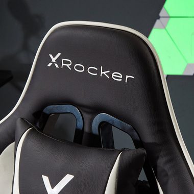 X Rocker Gaming-Stuhl Agility Compact eSports Gaming Bürodrehstuhl für Kinder & Teenager