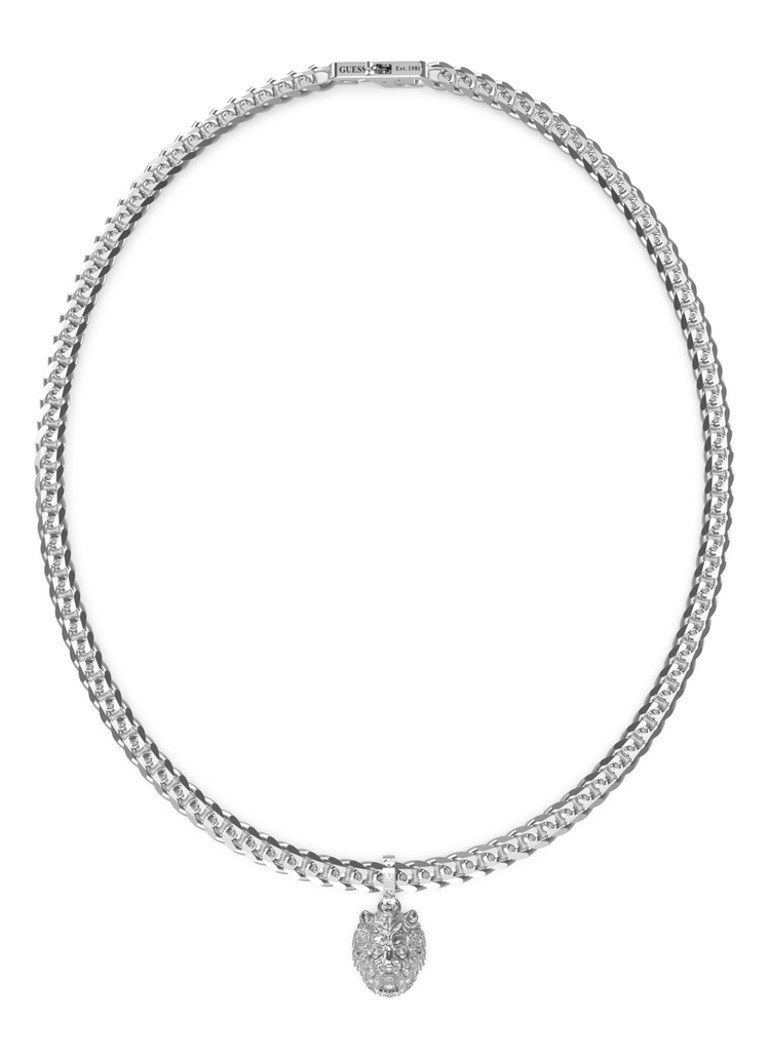 GUESS posmiņu ķēdīte ar kulonu JUMN01301JWSTT-U