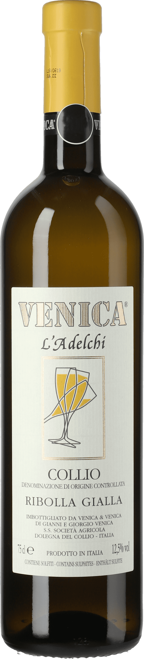 Venica & Venica: Ribolla Gialla L'Adelchi 2022