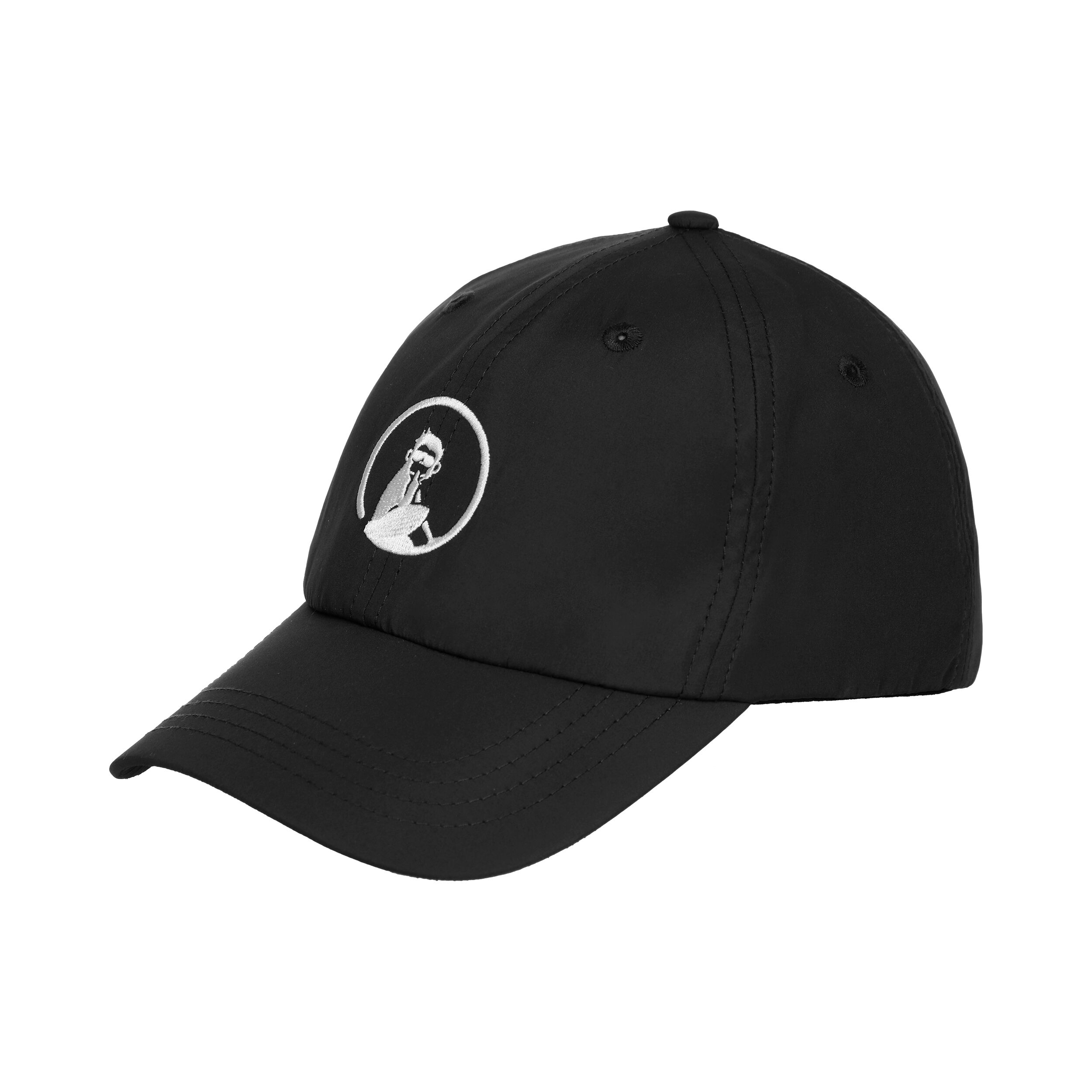 Court Cap - Schwarz, Weiß